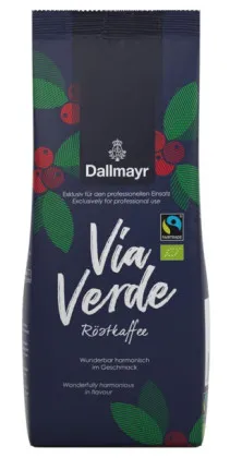 Dallmayr Via Verde 500g organiczna Fairtrade kawa mielona